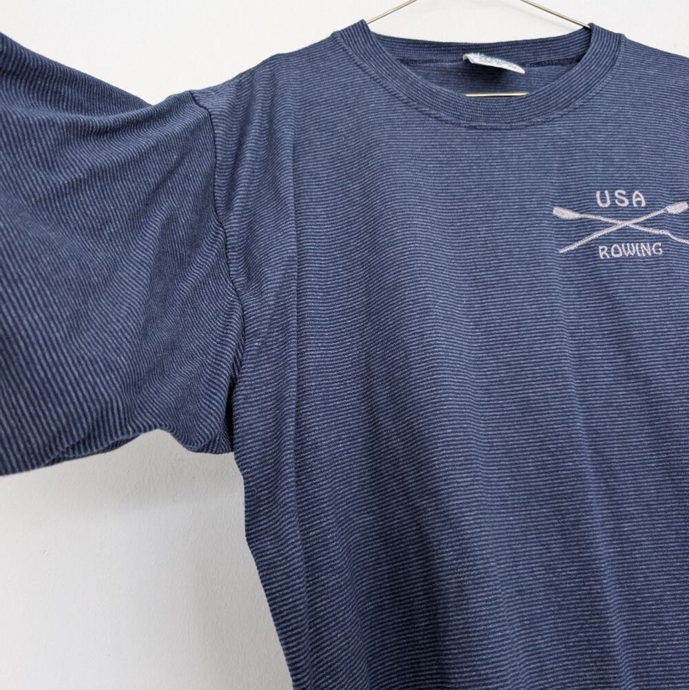 Vintage Single Stitch Kingstree Classic USA Rowing Embroidery Short Sleeve Sz XL - Picture 7 of 15
